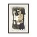 Theodore Alexander Romantic Figures 1 by Studio L57 Narrative - Single Picture Frame Print Paper, in Black | 25.75 H x 18.75 W x 1.63 D in | Wayfair