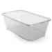 Life Story 5.7L Shoe & Closet Storage Box Stacking Containers, Clear Plastic | 4 | Wayfair SHB-4