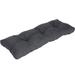 Latitude Run® 4" Thickness Bench Cushion Indoor Outdoor Furniture Seat Cushions Pads For Piano Window Sofa Chair Polyester in Gray | Wayfair