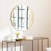 Regina Andrew Candice Mirror Metal | 32 H x 32 W x 0.5 D in | Wayfair 21-1108