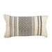 Foundry Select Handwoven Cotton Blend 14" x 24" Lumbar Pillow Down/Feather/Cotton Blend in White | 14 H x 24 W x 3 D in | Wayfair