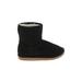 Old Navy Ankle Boots: Black Solid Shoes - Kids Girl's Size 10