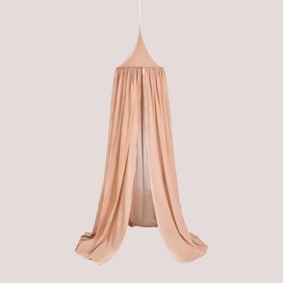 Betthimmel aus Baumwolle Yerlan Kids Orangenmousse Pfirsich - Sklum Image