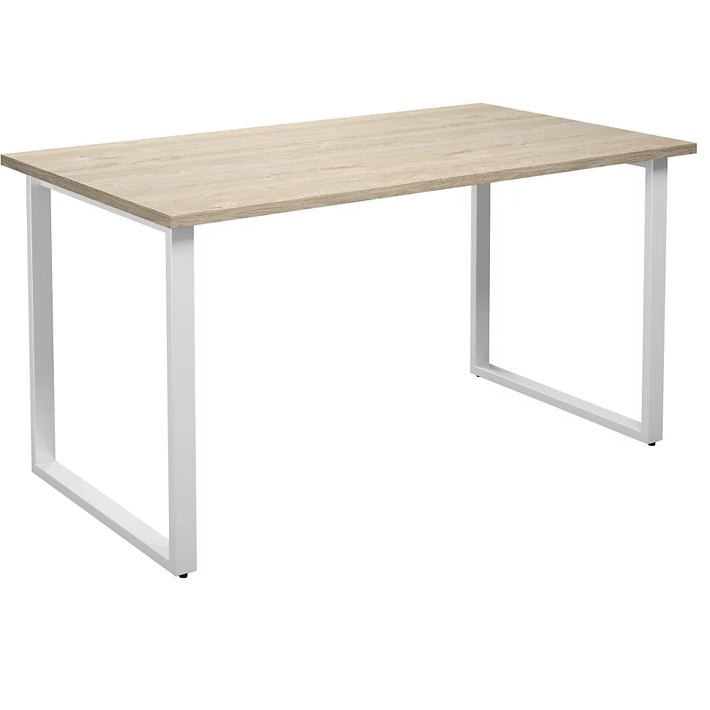 Table polyvalente DUO-O, à plateau droit - kaiserkraft