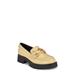Gemay Lug Sole Chain Loafer