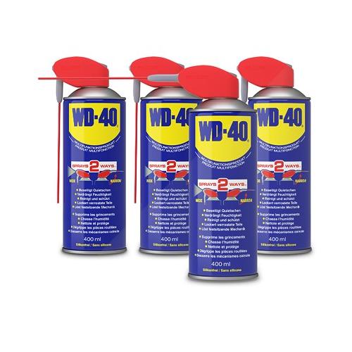 Wd-40 4x 400ml Smart Straw Multifunktionsprodukt [Hersteller-Nr. 49425]