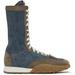 Blue & Brown Regenerated Denim Boots - Blue - MARINE SERRE Boots