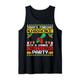 Karaoke Christmas Party Music Vocalist Karaoke Singer Xmas Tank Top