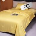 Cooling Comforter Absorbs Body Heat to Keep Cool Cooling Blanket Cold Tech Fabric Summer Comforter