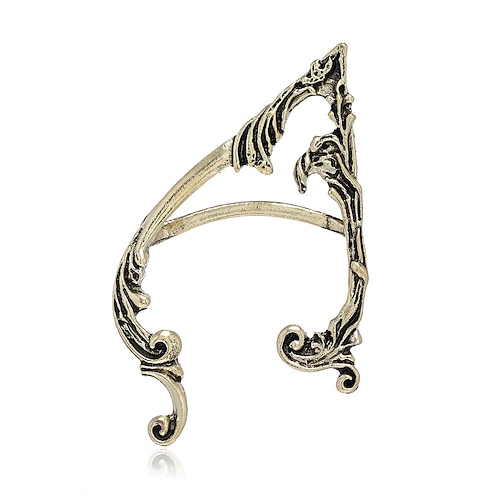 Elf Ear Cuffs Punk Gothic Erwachsene Damen Halloween Karneval Einfache Halloween-Kostüme Verkleiden Image