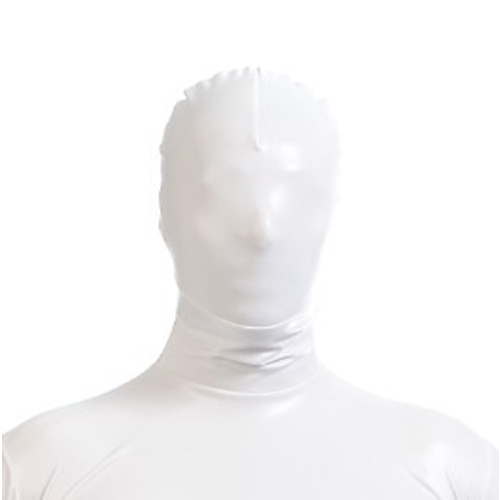 Maske Bodysuit Karnevalskostüm Ganzkörperanzug Herren Damen Cosplay Sexy Kostüm Halloween Einfarbig Kostüm für Halloween Karneval Maskerade Erwachsene Image