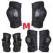 Knee Pads Protective Knee Pads For Women Adults/Young Sports Protective Equipment With Skateboard Roller Skating Bicycle Scooter Black S