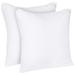 iOPQO Pillow Case 2-Piece Non-woven Pillow Core Substitute Polyester Square Pillow Core set of white square pillow core 45x45cm C