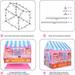 Clearance Children s Play Candy Tent Foldable Playhouse for Toddlers Gift for Boys and Girls