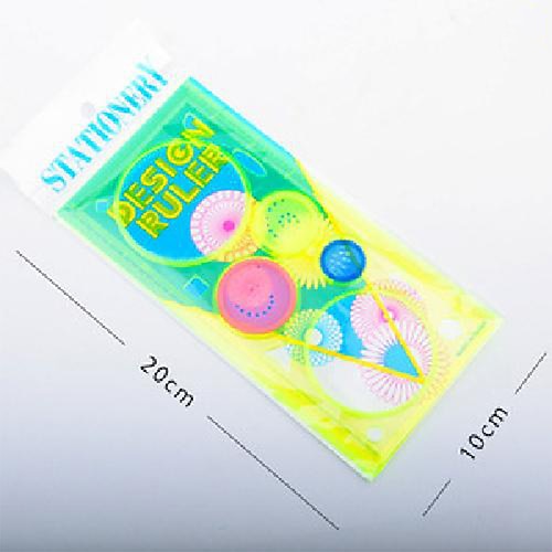 Multifunktions-Puzzle, Spirograph, geometrisches Lineal, Zeichenwerkzeuge für Schüler, Zeichenspielzeug, Kinder, Lern- und Kunstwerkzeug, Geschenk für Kinder, Schulanfangsbedarf Image