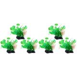 Tank Decor 6 Pcs Artificial Water Plants Fish Aquarium Decoration Fishtank Decorations Aquariums Ornaments