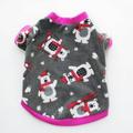 Dog Pet Fleece Clothes Cat Warm Sweater Coat Winter Puppy Jacket Apparel TShirt~