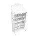 Shoe Cabinet Shoe Shelf Doll Furniture Doll Accessories Miniature House Furniture Shoes Rack for Doll Shoe Rack White