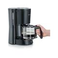 Machine a Cafe - Cafetiere Electrique SEVERIN KA4815 Filtre Type - Noir - 1000 W - 1,4 L - Jusqu'a