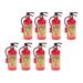 8 Pcs Fire Extinguisher Water Gun Kid Presents Kids Interactive Toys Car Child Red Plastic