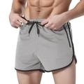 YUHAOTIN Mens Bike Shorts with Pockets Mens Comfortable Fitness Running Zipper Pocket Three Point Shorts Casual Shorts for Men Khaki Shorts