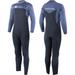 Mens 4/3 mm Kwarteng Wet Suit For Cold Water Black/Gray Small