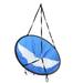 42.5 /108cm Kayak Boat Wind Sail Canoe Sup Paddle Board Sail with Clear Window Fishing Rowing Boat Inflatable Outboard Drifting (Blue)