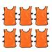 6 Pcs Tank Tops Scrimmage Team Practice Vests Kids Soccer Ball Sports Wear Football