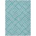 Addison Rugs Chantille ACN620 Teal 10 x 14 Indoor Outdoor Area Rug Easy Clean Machine Washable Non Shedding Bedroom Living Room Dining Room Kitchen Patio Rug