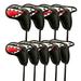 9Pcs Golf Iron for Head Covers Club Headcover Waterproof Golf Club for Head Cover with Magic Tape for Most Irons
