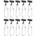 20 Pcs Cell Phone Accessories Fishing Equipment Line Sinkers 20-piece Pack Wear-resistant Snap Plastic Stainless Steel