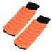 1 Pair Resin Weight Bearing Bracelet Adjustable Wrist Ankle Weights Belt for Fitness Sports Orange