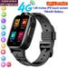 4G SIM Card Smartwatch For Kids Wifi GPS Tracker Smart Watches Voice Chat Video Call Kids Smart Watch Monitor For Xiaomi Huawei K15-Black European version