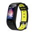 Smart Bracelet Smartwatch Support Hebrew Fitness Bracelet Waterproof Sport Bluetooth Fitness Tracker Smart Band for Men Women Black Yellow