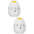 2 Pack Timer Kitchen Manager Visual for Kids Boiled Eggs Reminder Chef Child Work