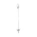 pdqouc Parrot Stainless Steel Fruit Fork Corn Fork Pet Bird Supplies Can Hang Toy Bird Feeder Handle Hanging Fruit Slices Birds Feeding Tools