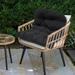 Fichiouy Swing Cushion 5.9 inch Thickness Garden Sofa Cushionfor Outdoor Swing Lounger Patio Furniture