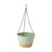 Hanging Planters for Indoor Plants - Hanging Pots for Plants Indoor Self Watering 10 Inch Hanging Baskets for Plants Hanging Plant Pot with Drainage Holes Indoor Hanging Planters White