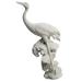 Ornament Decor Crane Figures Outdoor Miniature Christmas Gofts Wresth White Resin