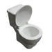 Mini Top Hat Dad Gift Micro Landscape Toilet Vanity Table Commode Shape Decor White