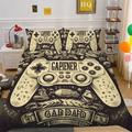 3Piece Bedding Sets Gaming Comforter Cover Set for Boys Twin Soft Lightweight Duvet Cover Set Quilt Cover 1Quilt Cover+2Pillowcase