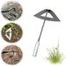 npkgvia Gardening Supplies Gardening Pots Planters & Accessories Garden Hoe Steel Plate Hoe For Weeding Flowers Outdoor Hoe Hollow Hoe Small Hoe Integrated Garden Hoe Garden Tools Accessories