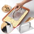 Clearance 40% Stainless Steel Hamburger Press Grill Press. Suitable For Grills Bakeware And Pans. No Rust Easy To Clean