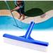 Swimming Pool Brush Head Swimming Pool Broom Brushes Swimming Pool Cleaning Brush Tool Aluminum Swimming Pool Cleaning Brush (Blue 25.5 * 11 * 5cm)