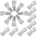 Winter Pool Cover Clips 30 Pcs Sturdy Clamps Swimming Metal Stainless Steel Pvc
