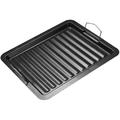 Outdoor Grill Pan Non-stick Baking Pans Roasting Pad Barbecue Camping Accessories Enamel