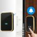 RBCKVXZ Doorbell Smart Doorbell Wireless with Chime Doorbell for Home Apartment School Villas Office Home Security Doorbell Alarm with Battery Two-Way Calls