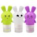 3pcs 75ml Empty Bottles Cartoon Subpackaging Bottle Lotion Bottles Portable Travel Bottles Shower Gel Cosmetic Lotion Dispenser