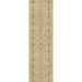 nuLOOM Ranya Tribal Indoor/Outdoor Area Rug 2 x 8 Light Brown