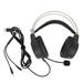 2024 Gaming Headset Surround Sound Omnidirectional Mic Wired Over Ear Headphone with RGB Light for Xbox PC